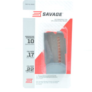 SAVAGE ARMS 93 22 WMR-17 HMR 10RD BLUE MAGAZINE