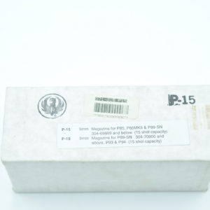 RUGER P15 P85 9MM 15RD MAGAZINE